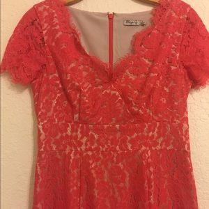 NWOT Eliza J Lace Dress size 6